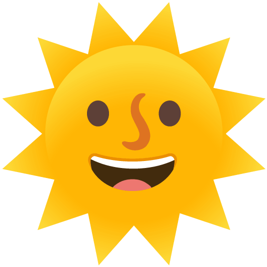 😀️ + 🌞️