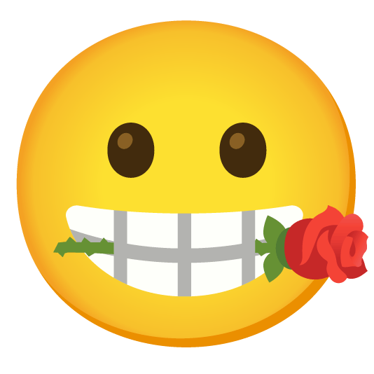 😀️ + 🌹️