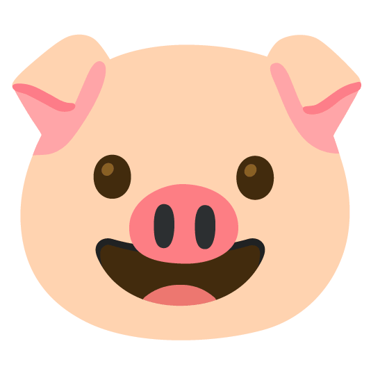 😀️ + 🐷️