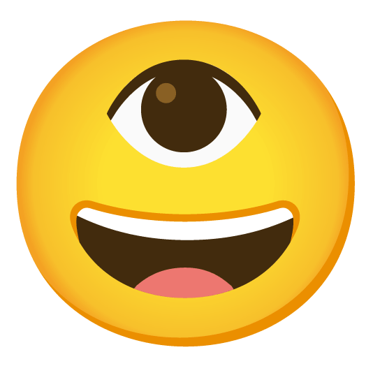 😀️ + 👁️