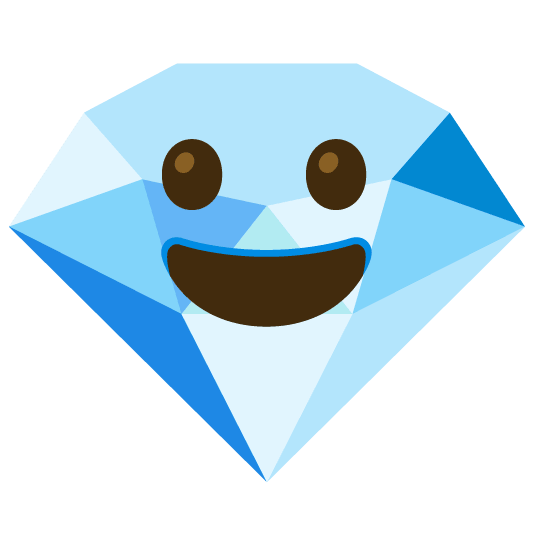 😀️ + 💎️