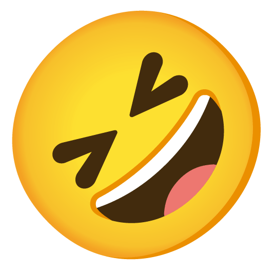 😀️ + 😆️