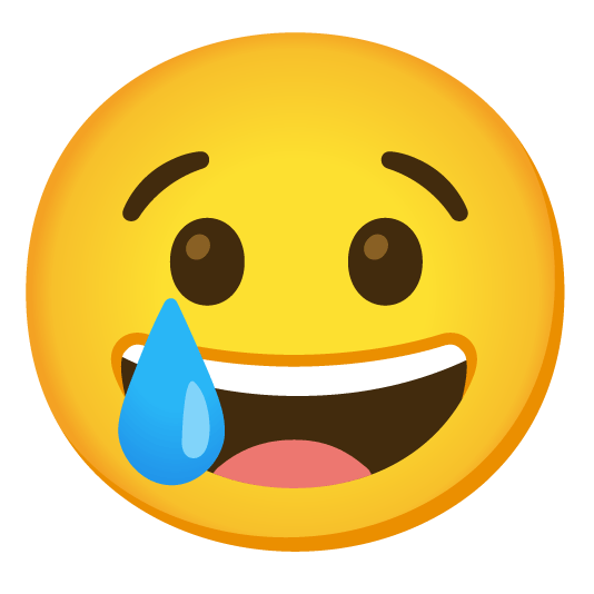 😀️ + 😢️