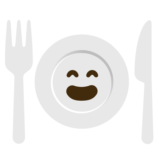 😄️ + 🍽️