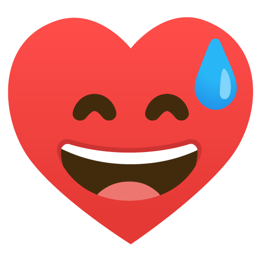 😅️ + ♥️
