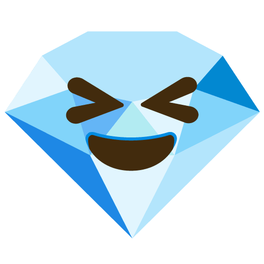 😆️ + 💎️