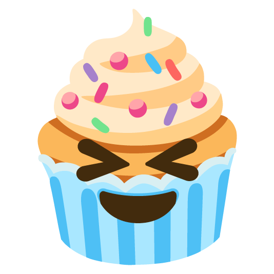😆️ + 🧁️