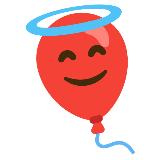 😇️ + 🎈️