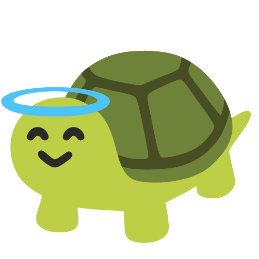 😇️ + 🐢️