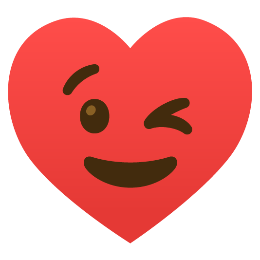 😉️ + ♥️
