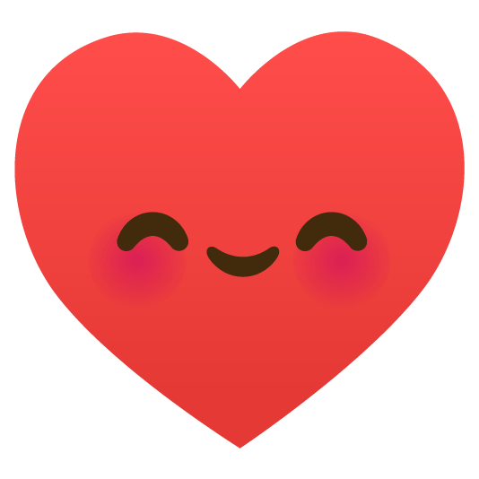 😊️ + ♥️