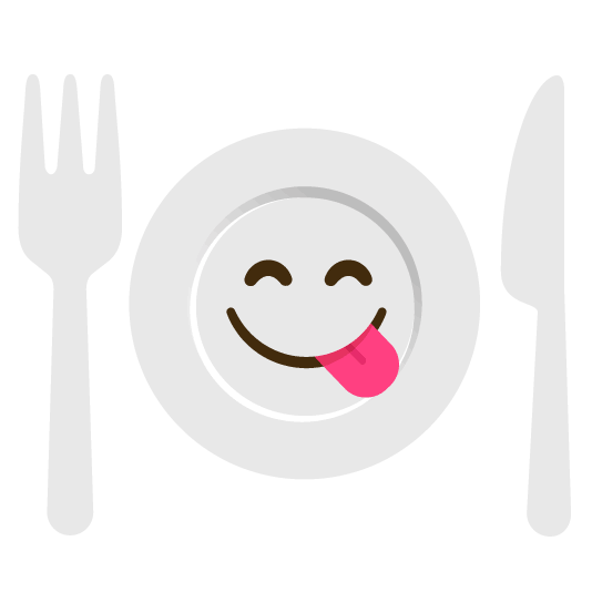 😋️ + 🍽️