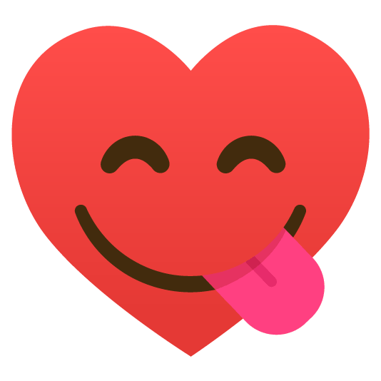 😋️ + ♥️