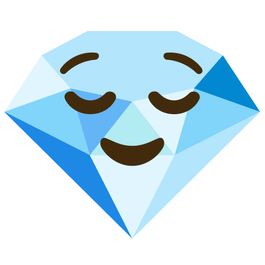 😌️ + 💎️