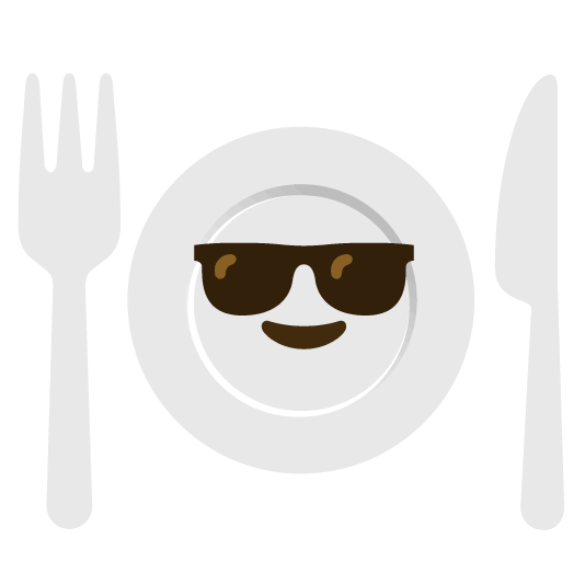 😎️ + 🍽️