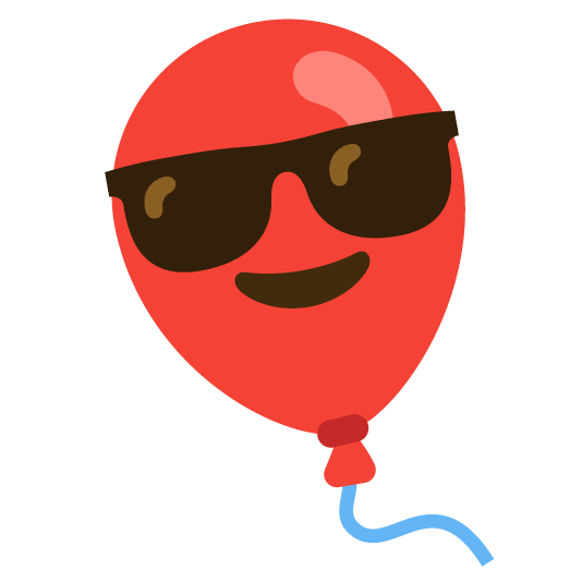 😎️ + 🎈️