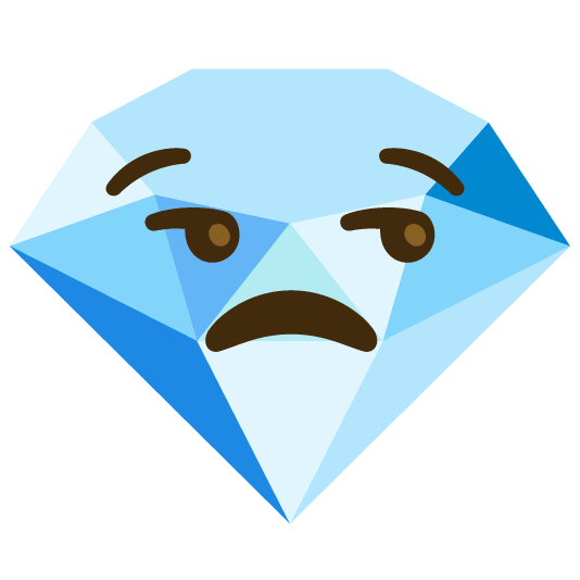 😒️ + 💎️