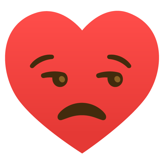 😒️ + ♥️