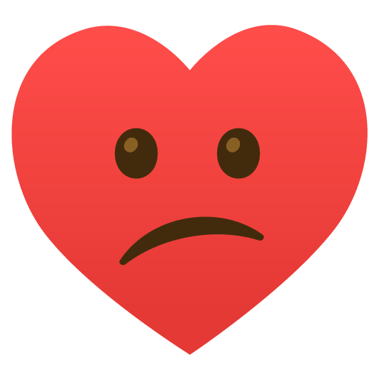 😕️ + ♥️