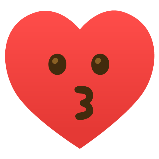 😗️ + ♥️