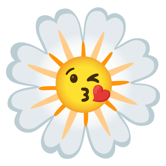 😘️ + 🌼️