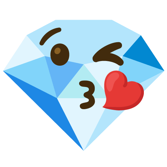 😘️ + 💎️