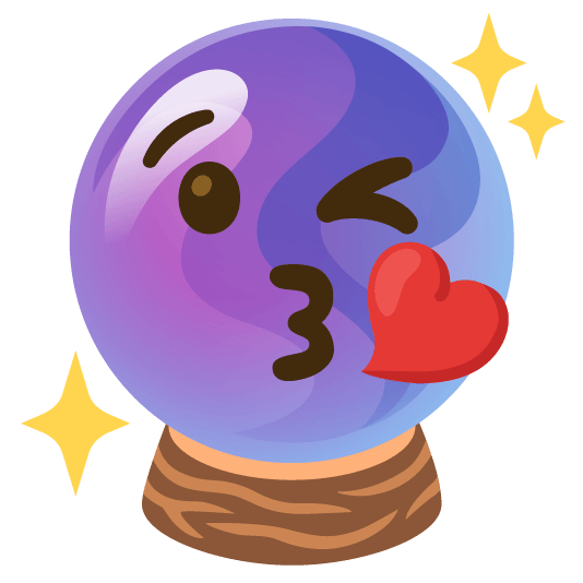 😘️ + 🔮️