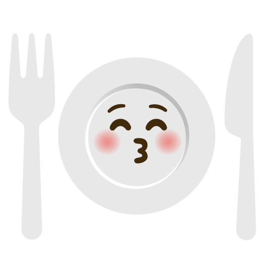 😚️ + 🍽️