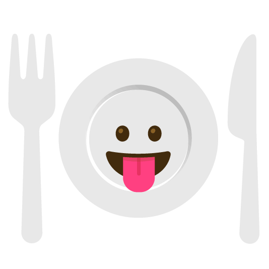 😛️ + 🍽️