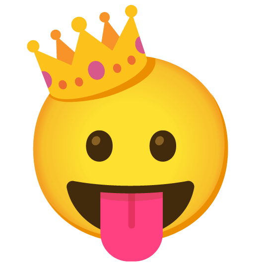 😛️ + 👑️