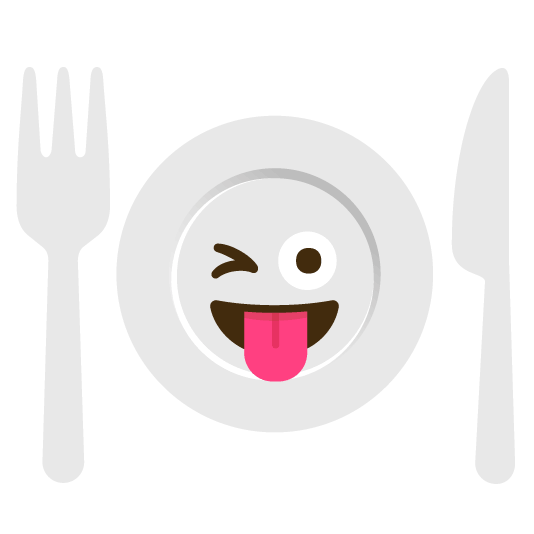 😜️ + 🍽️