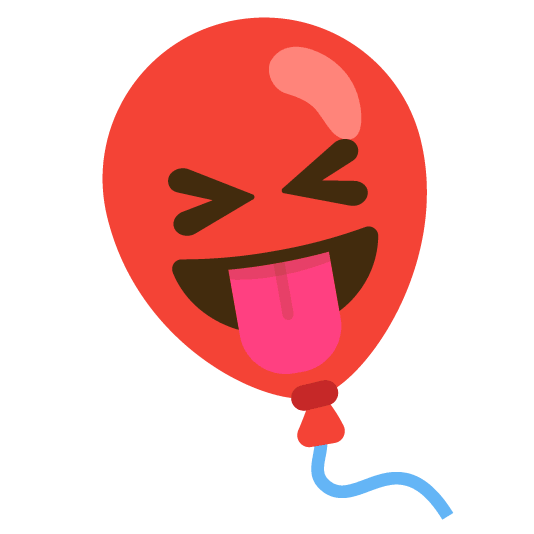😝️ + 🎈️