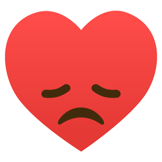😞️ + ♥️