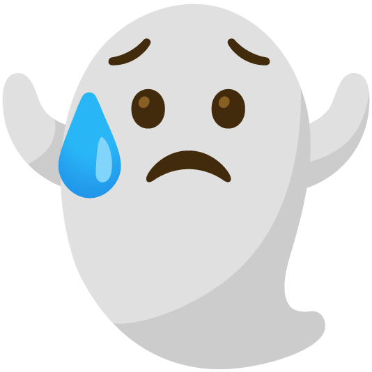 😥️ + 👻️