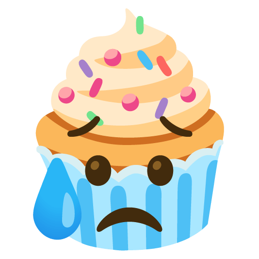 😥️ + 🧁️