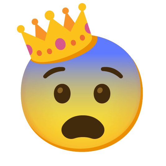 😨️ + 👑️