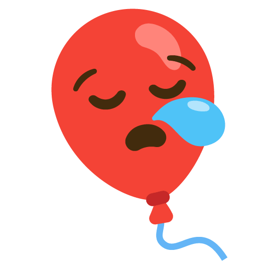 😪️ + 🎈️