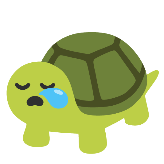 😪️ + 🐢️