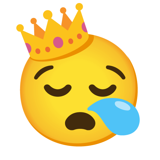 😪️ + 👑️