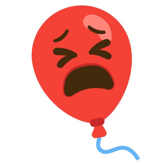 😫️ + 🎈️