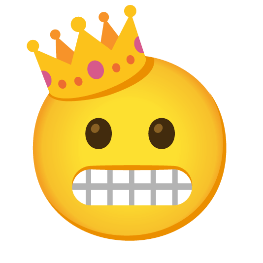 😬️ + 👑️