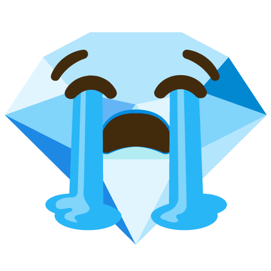 😭️ + 💎️