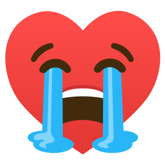 😭️ + ♥️
