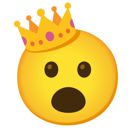 😮️ + 👑️