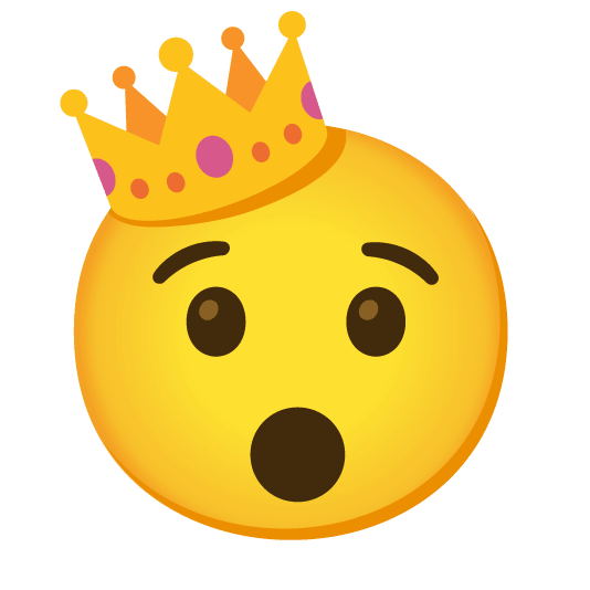 😯️ + 👑️
