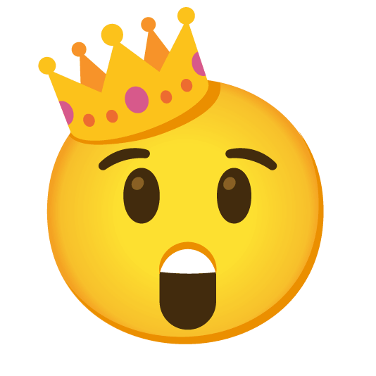 😲️ + 👑️