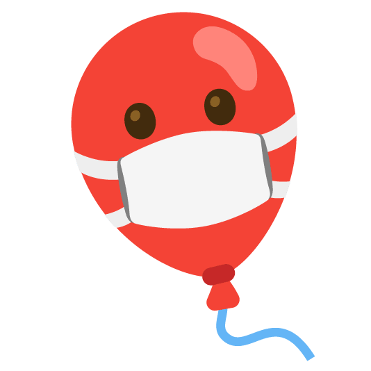 😷️ + 🎈️