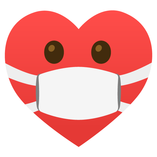 😷️ + ♥️