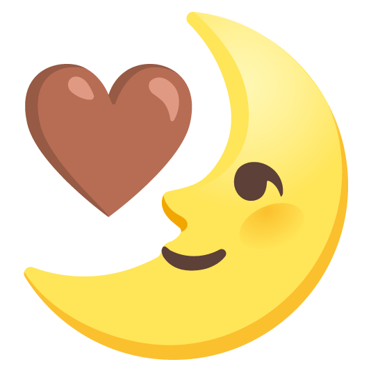🤎️ + 🌛️