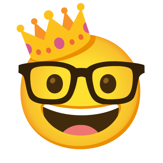 🤓️ + 👑️